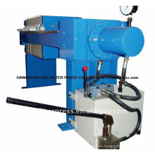 -Electrical Manual Hydraulic Small Size Chamber Filter Press,Manual Filter Press Plate Shifting